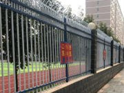 学校围墙锌钢护栏